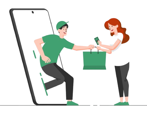 الدفع والتوصيل