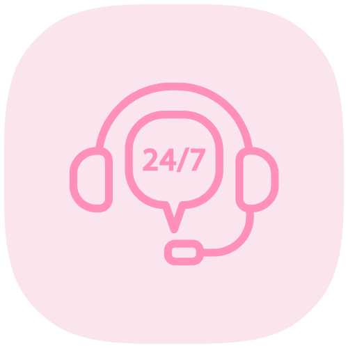 دعم عملاء متوفر 24/7