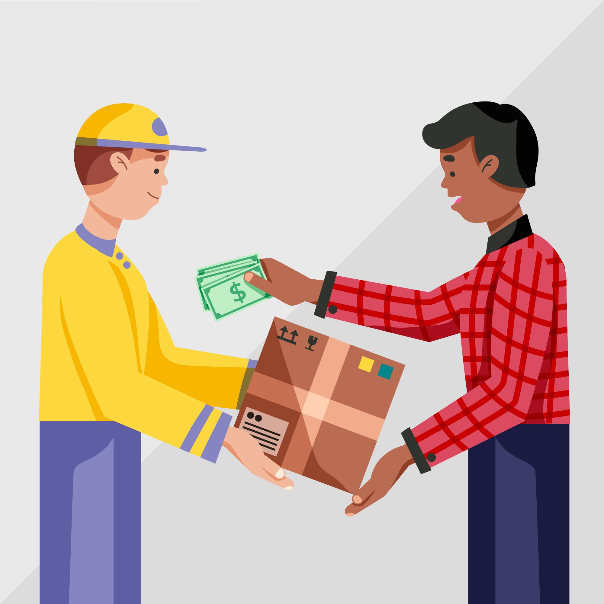 خدمة الدفع عند الاستلام