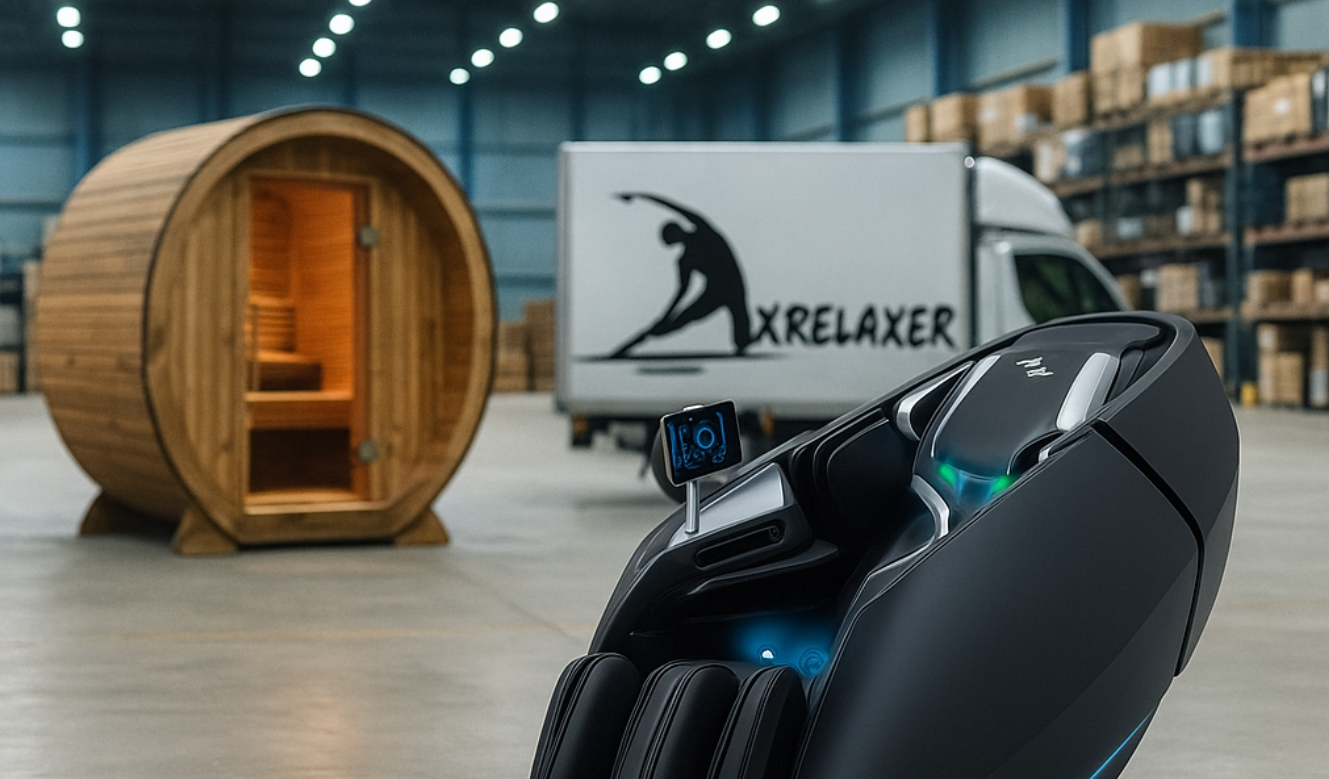 At XRELAXER, we believe true wellness begins at home. Partnering with top brands, we offer premium massage chairs and saunas that blend luxury design, therapeutic benefits, and everyday comfort—bringing spa‑level relaxation straight to you.