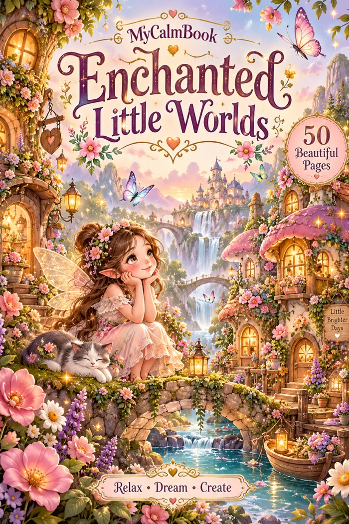 غلاف Enchanted Little Worlds