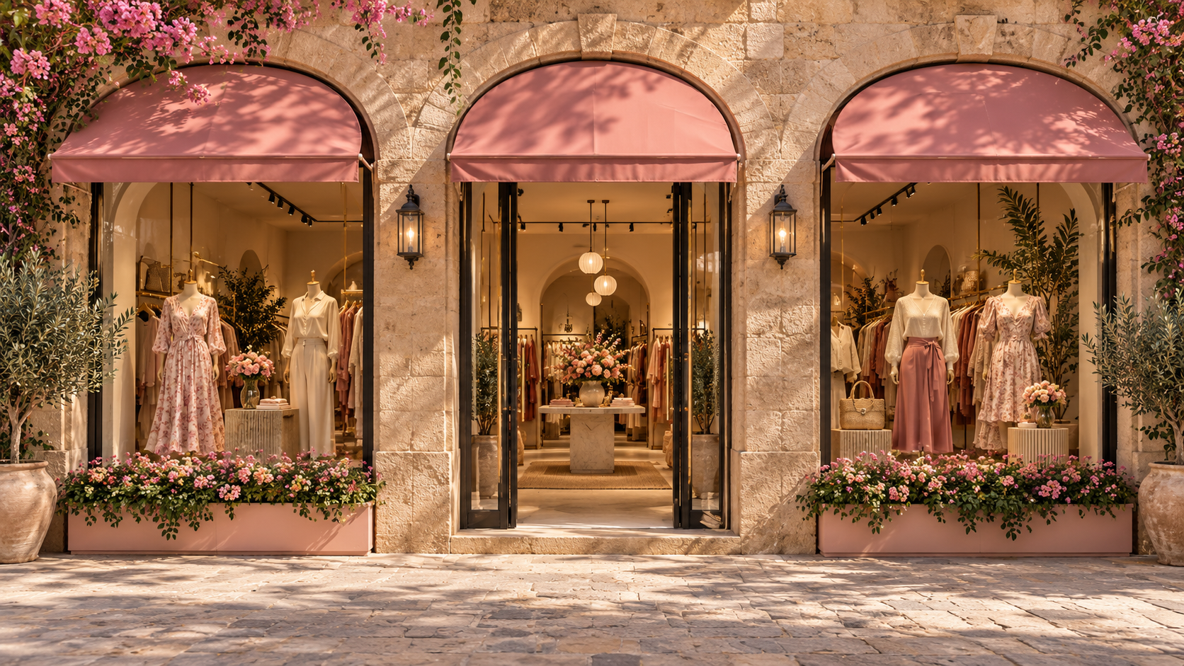 Fa&ccedil;ade de notre boutique de mode femme