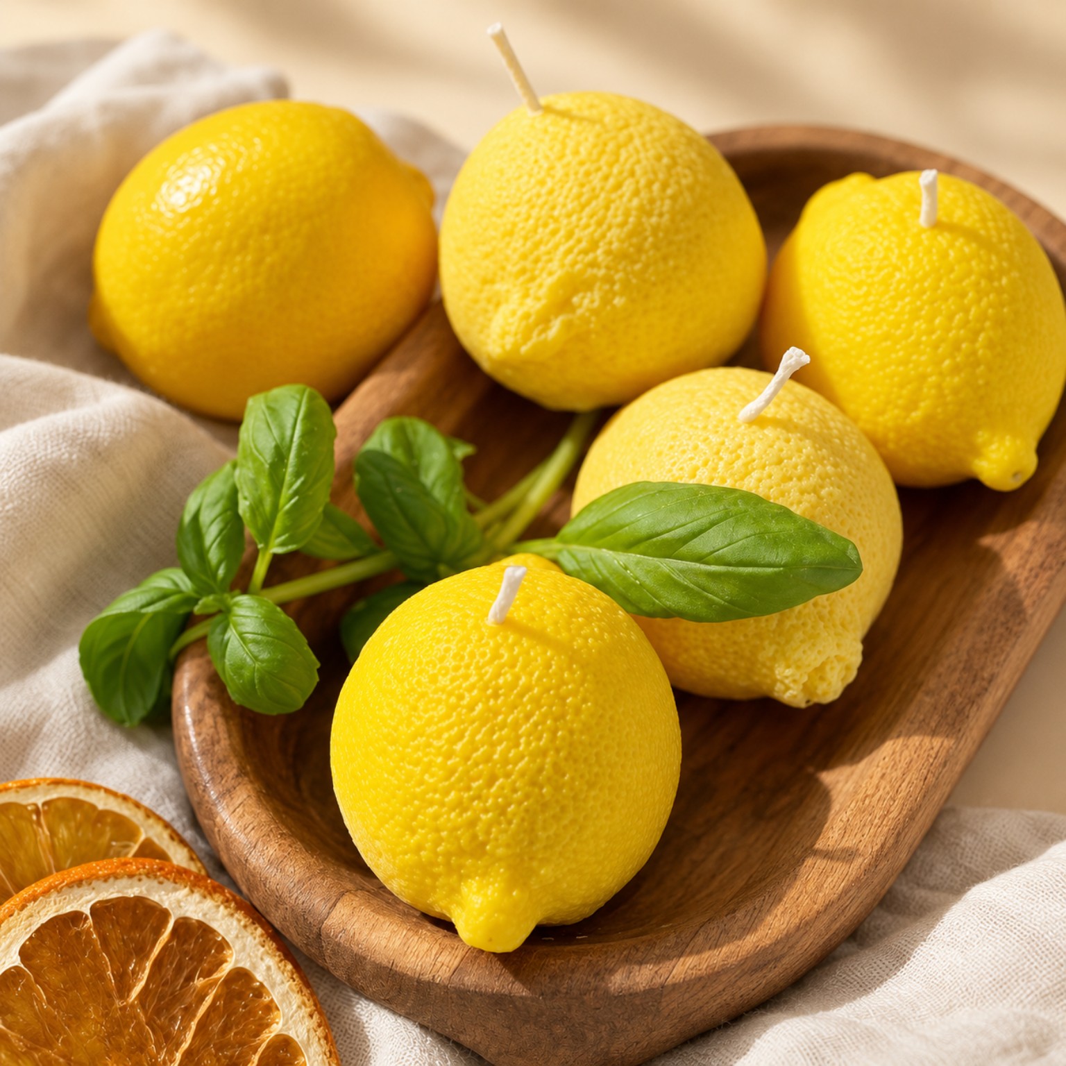 Bougie citron